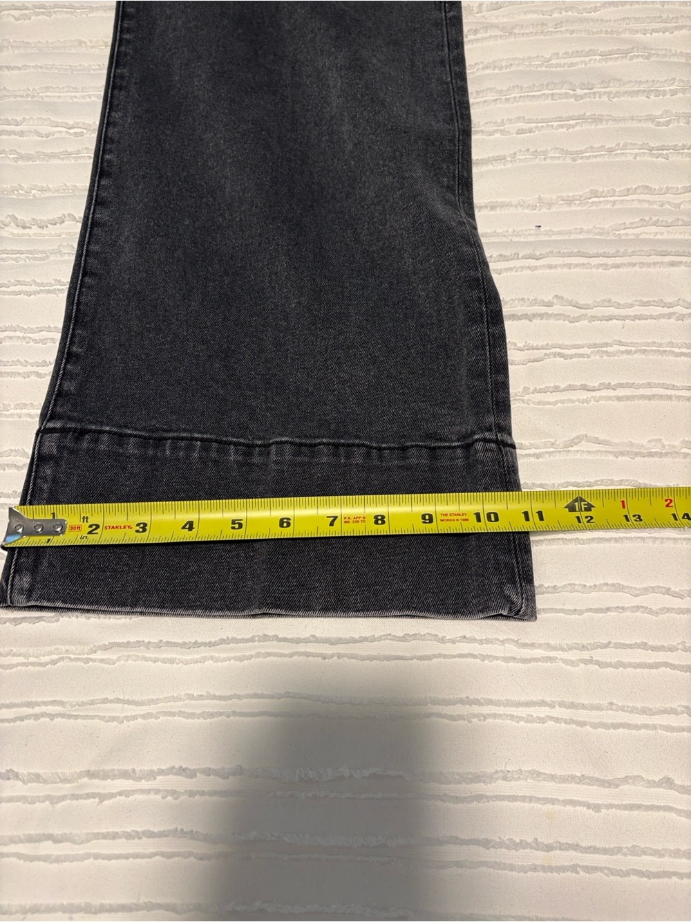 Cabi Lennox Wide Leg Women's Jeans - Charcoal Gray - Picture 8 of 9